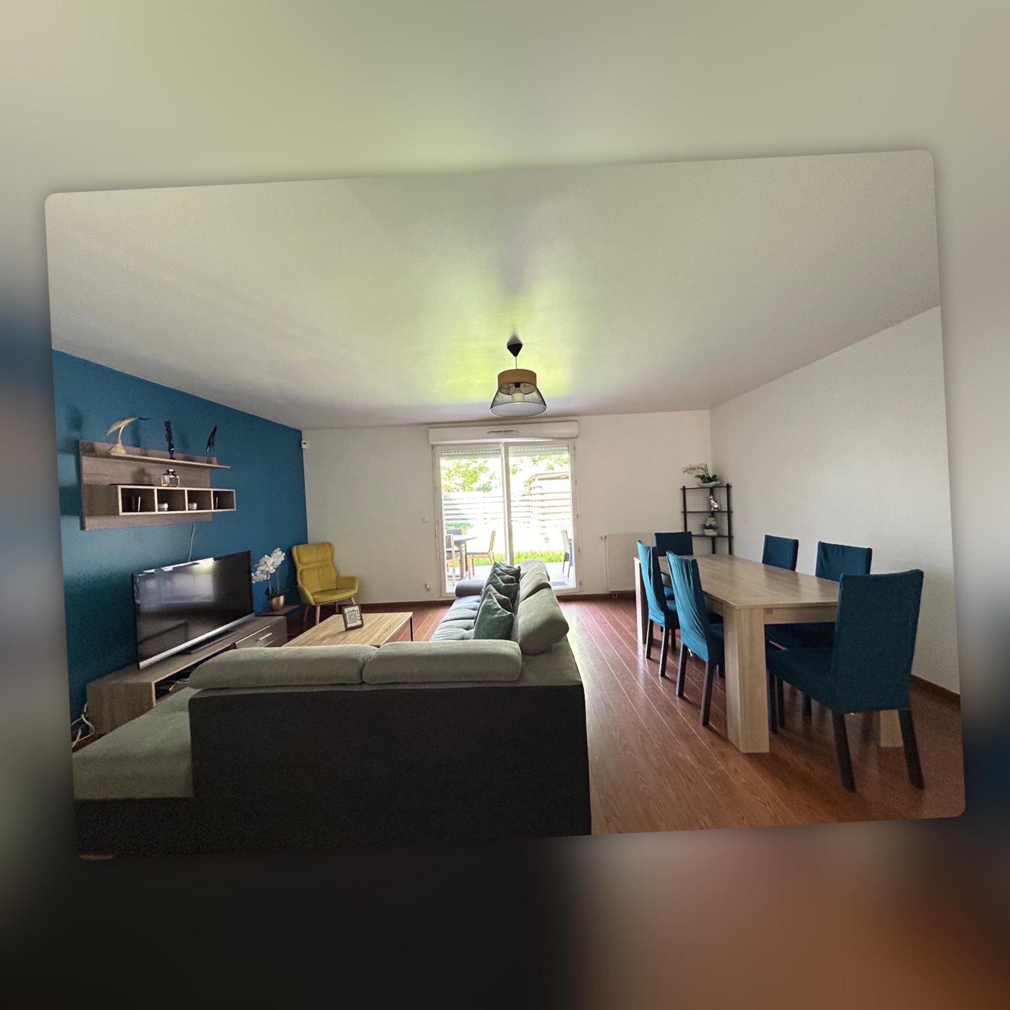 Le Duplex Chessy - 15Min From Disneyland - 2 Private Parkings - Garden - Kingsize & Queensize Bed - Supermarket Behind The House Zewnętrze zdjęcie